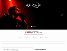 Tablet Screenshot of darkgrave.com